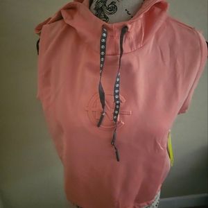 Womens Nautica logo pullover hoodie size Large